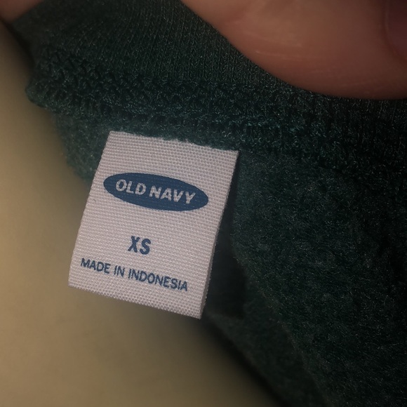 Old Navy Green Sweatshirt- xsmall - Picture 5 of 6